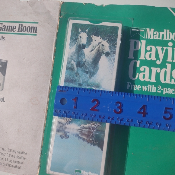 🆕 Vintage Marlboro cigarette playing cards new on package - Picture 9 of 10